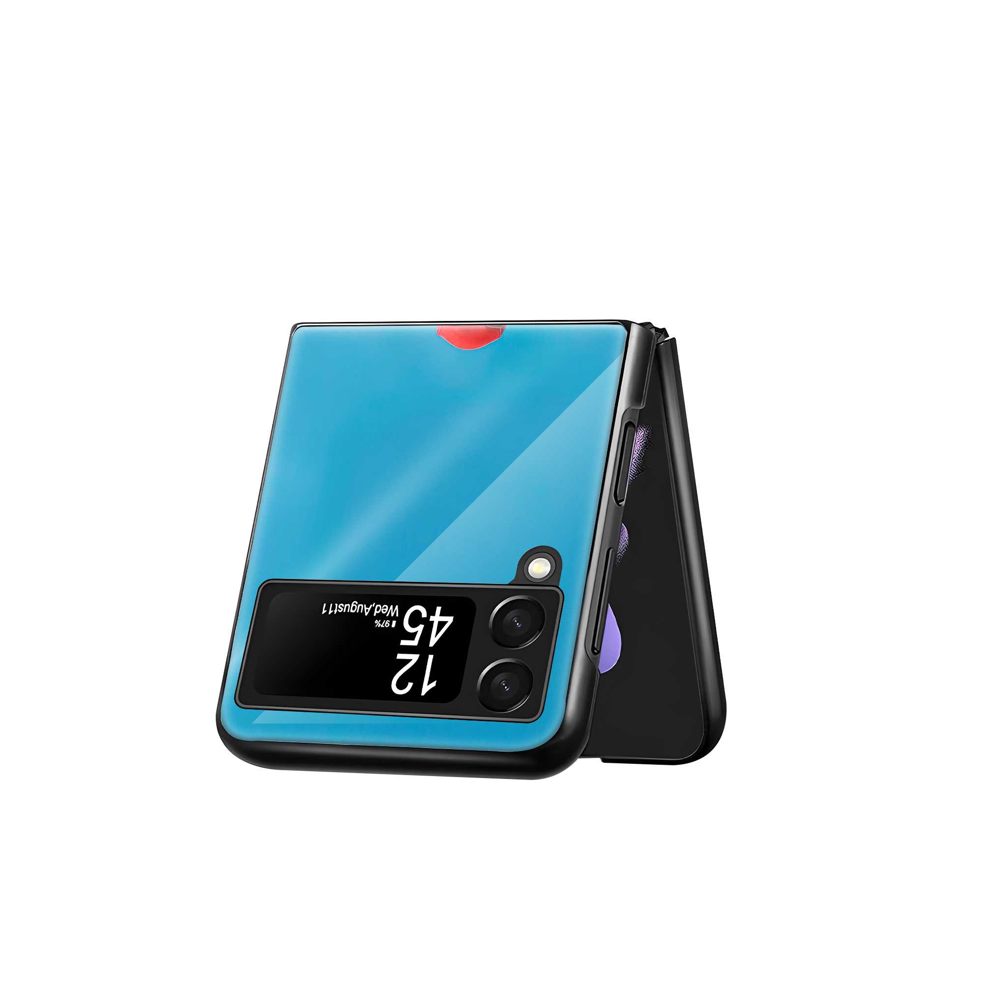 Gentleman Samsung Z Flip Glass Case