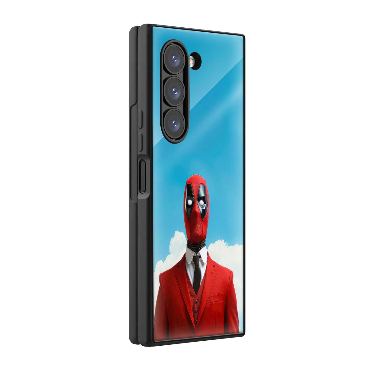 Gentleman Samsung Z Fold Glass Case Main image