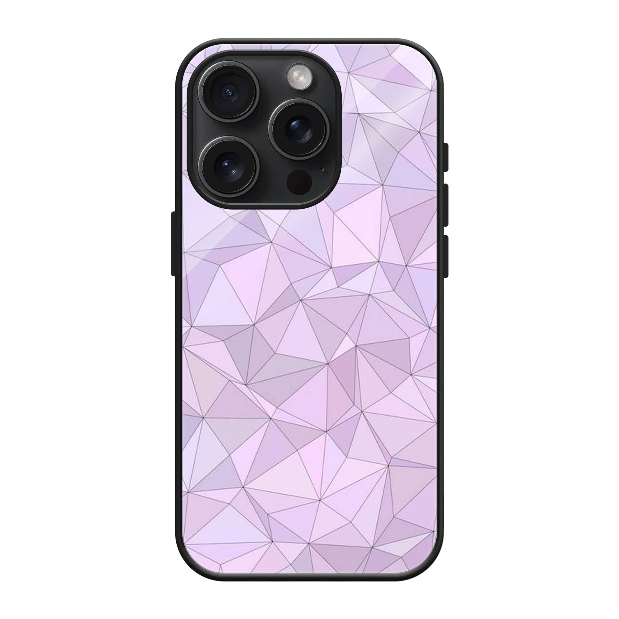 Geometric Glow Glass Case Main image