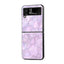 Geometric Glow Samsung Z Flip Glass Case