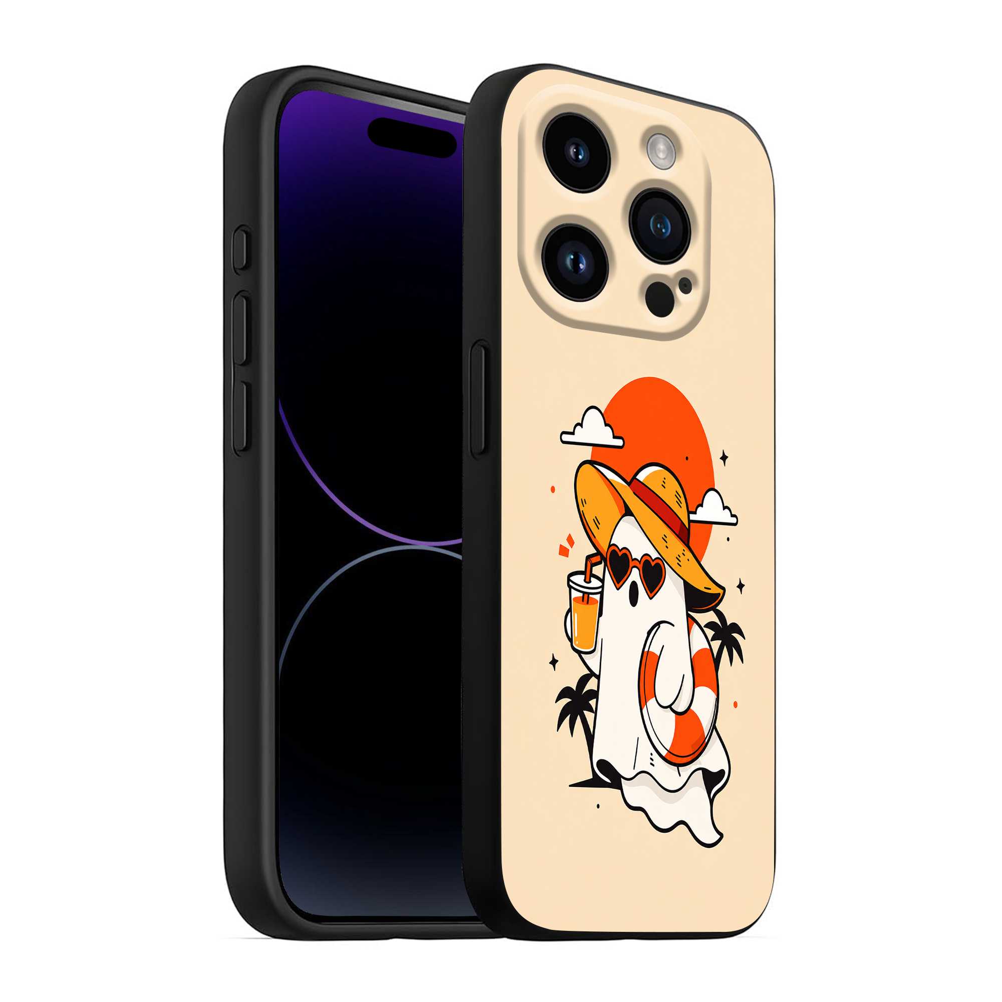 Ghostly Vacation Silicone Case