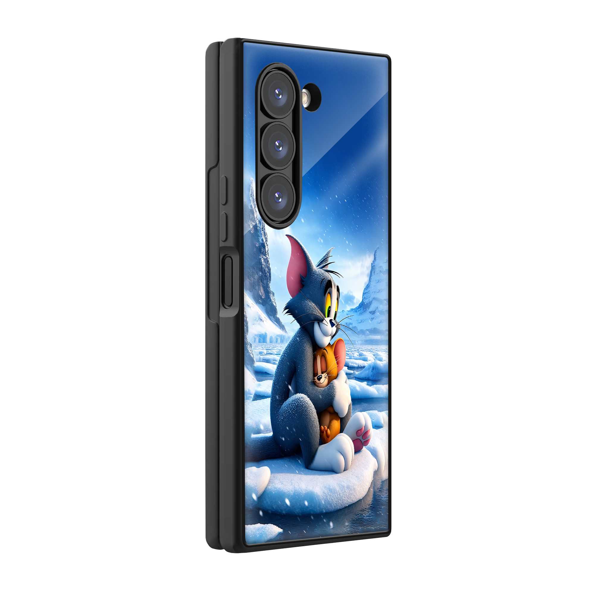 Glacier Buddies Samsung Z Fold Glass Case