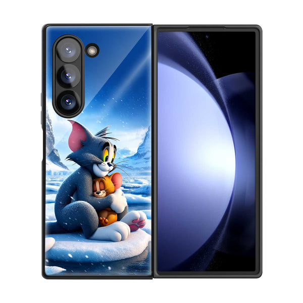 Glacier Buddies Samsung Z Fold Glass Case