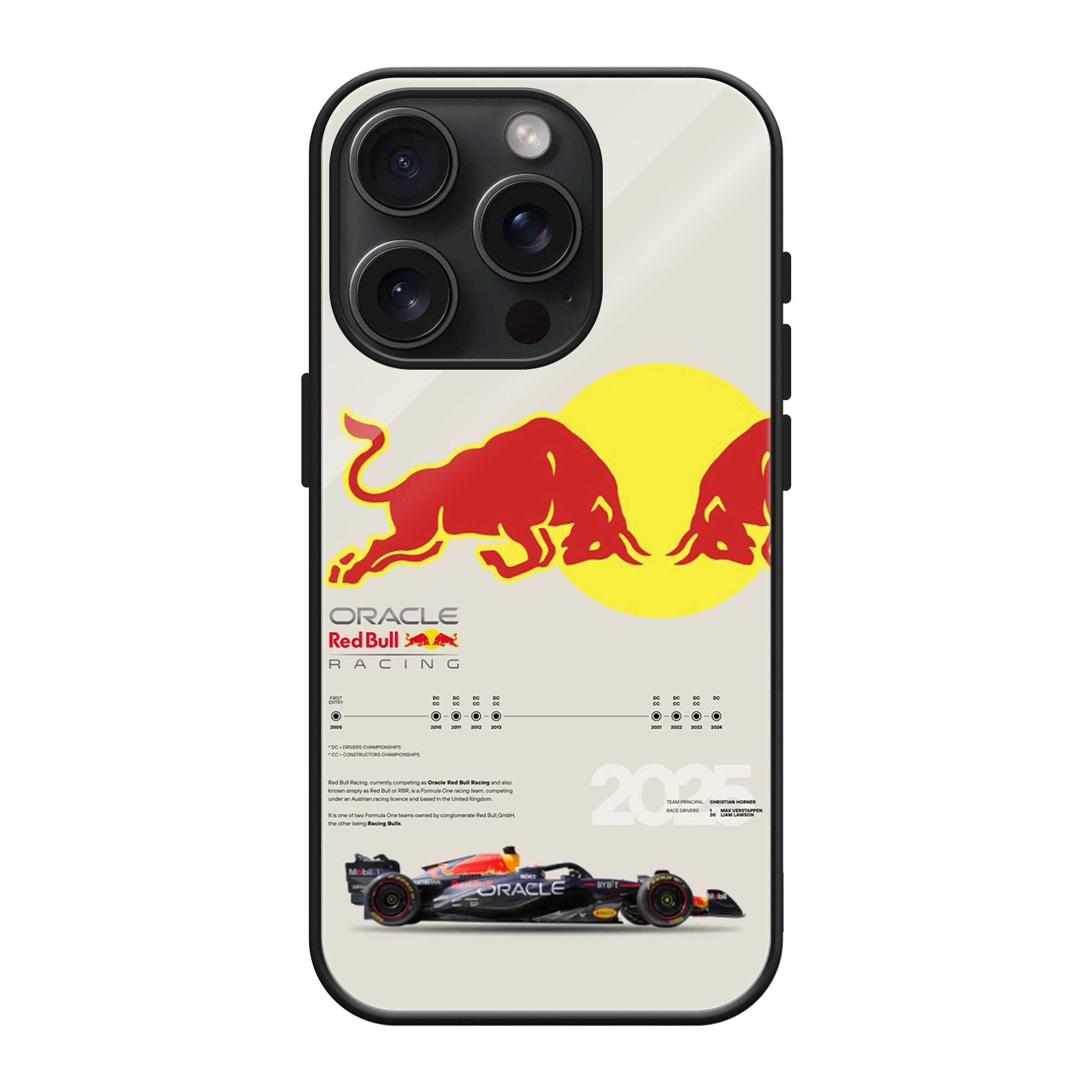 Racing Bulls Glass Case Main image