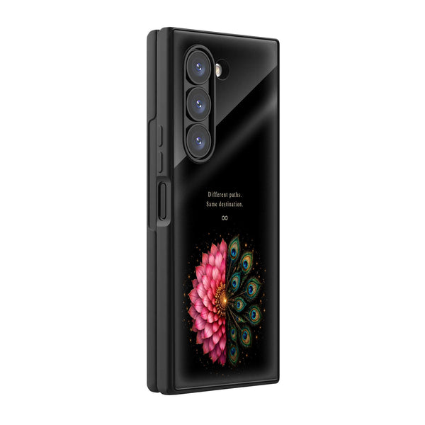 Lotus Infinity Samsung Z Fold Glass Case