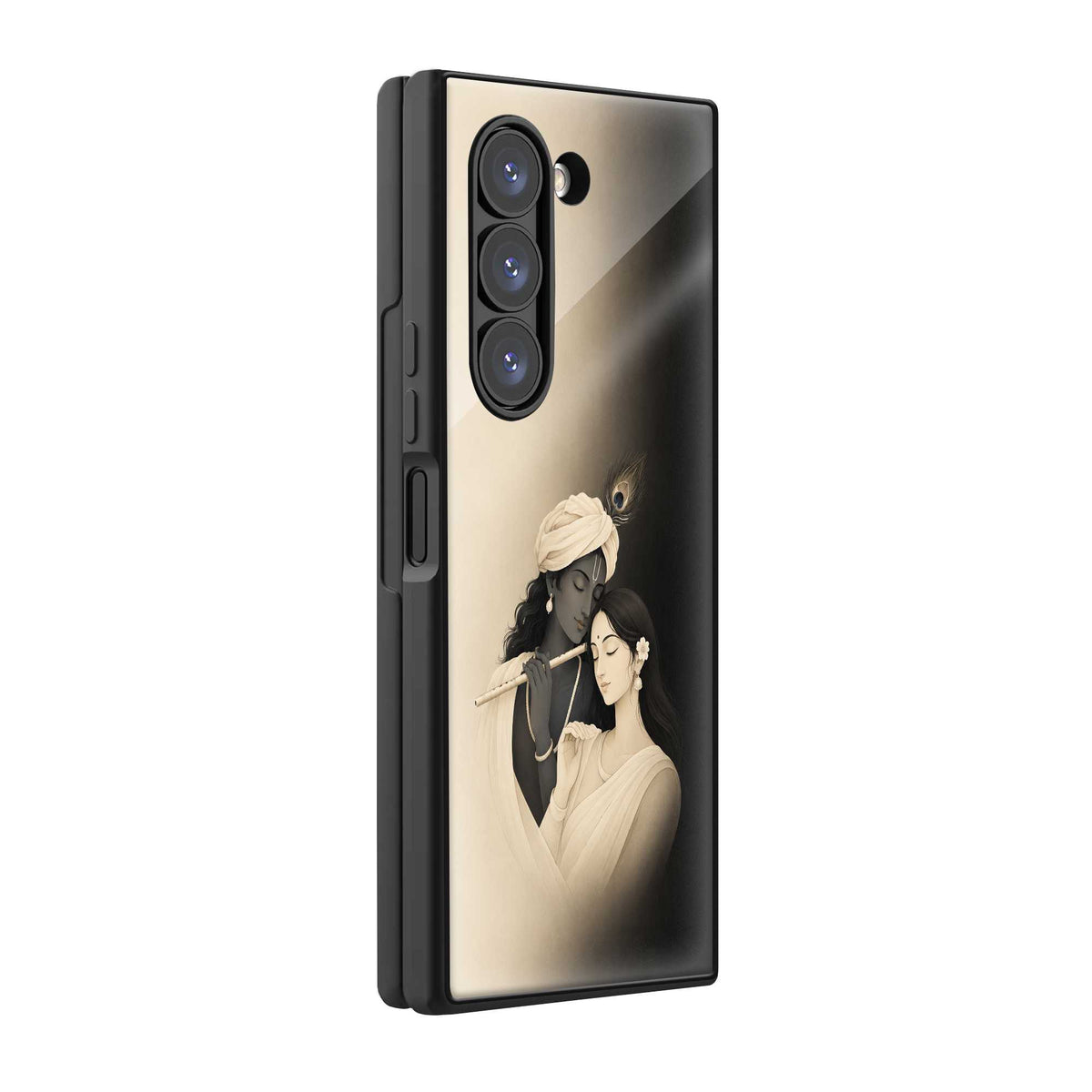 Radha Shyam Samsung Z Fold Glass Case