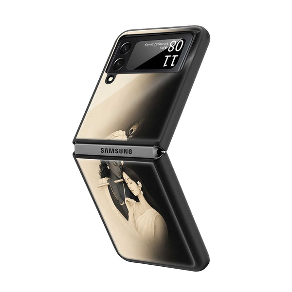Radha Shyam Samsung Z Flip Glass Case