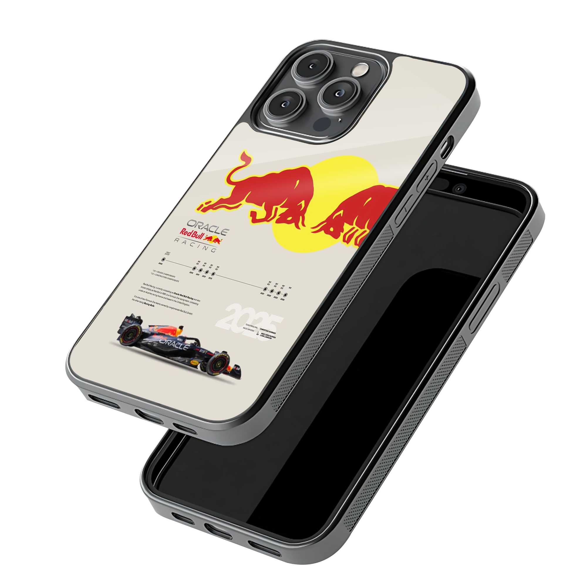 Racing Bulls Glass Case