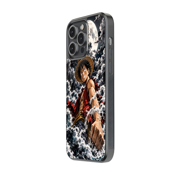 Moonlit Luffy Glass Case