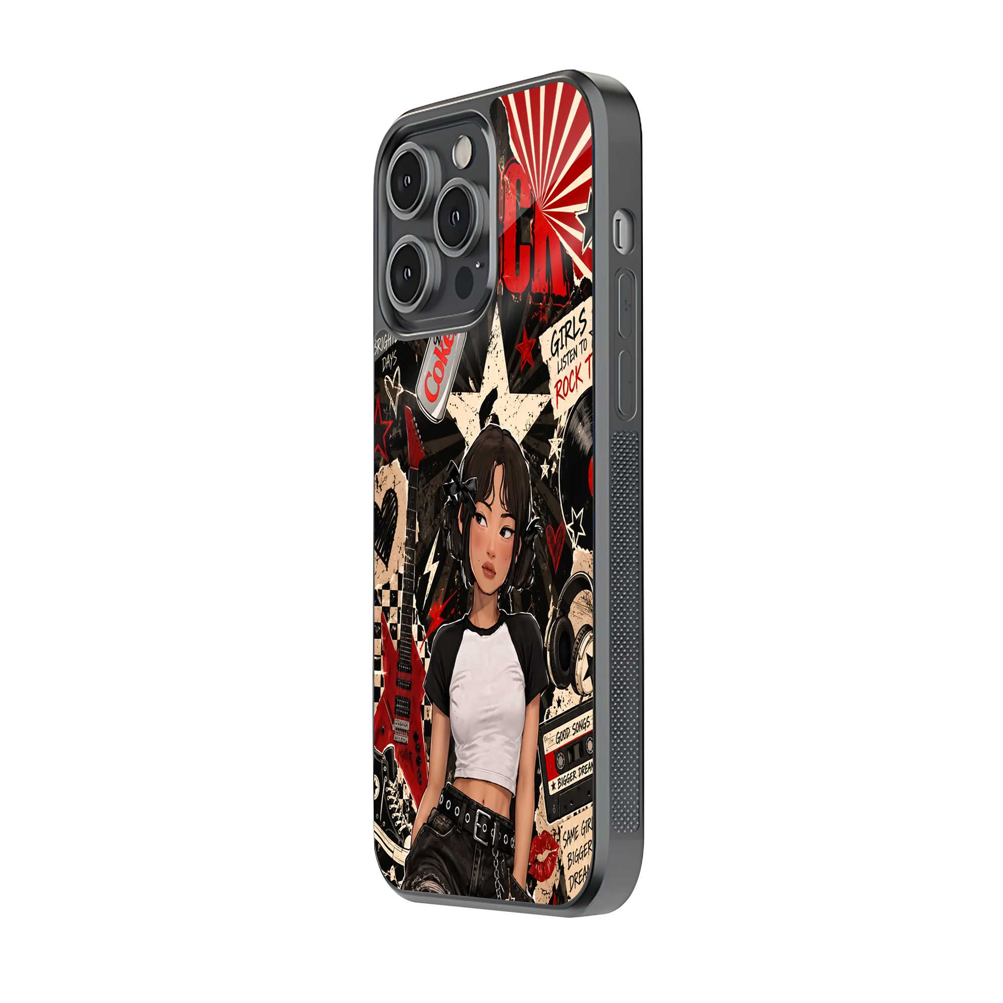 Rockstar Rebel Glass Case Secondary image