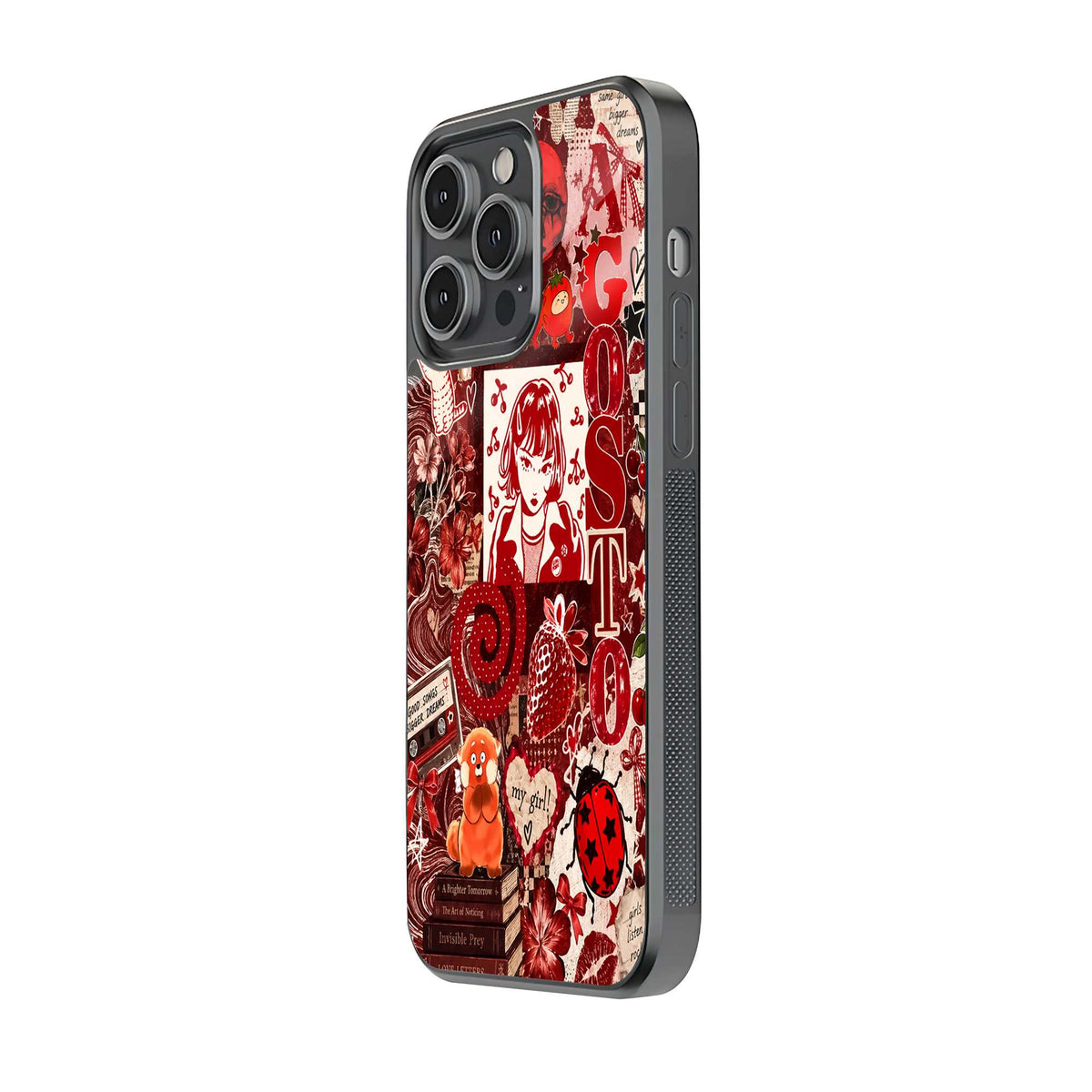 Berry Mood Glass Case