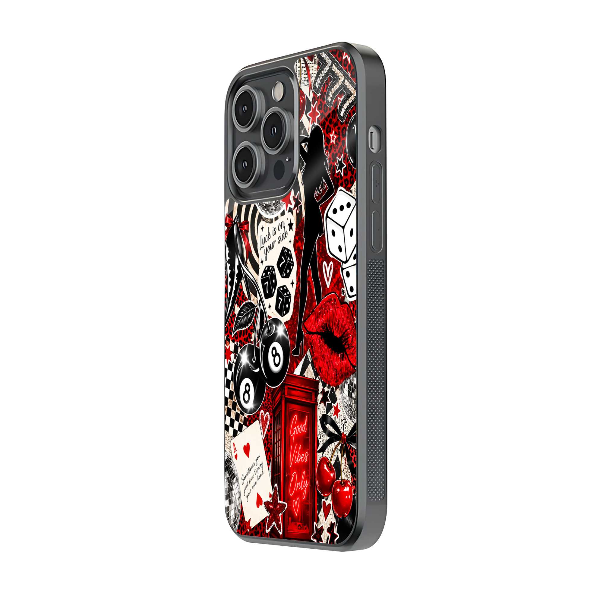 Lucky Vibes Glass Case Secondary image