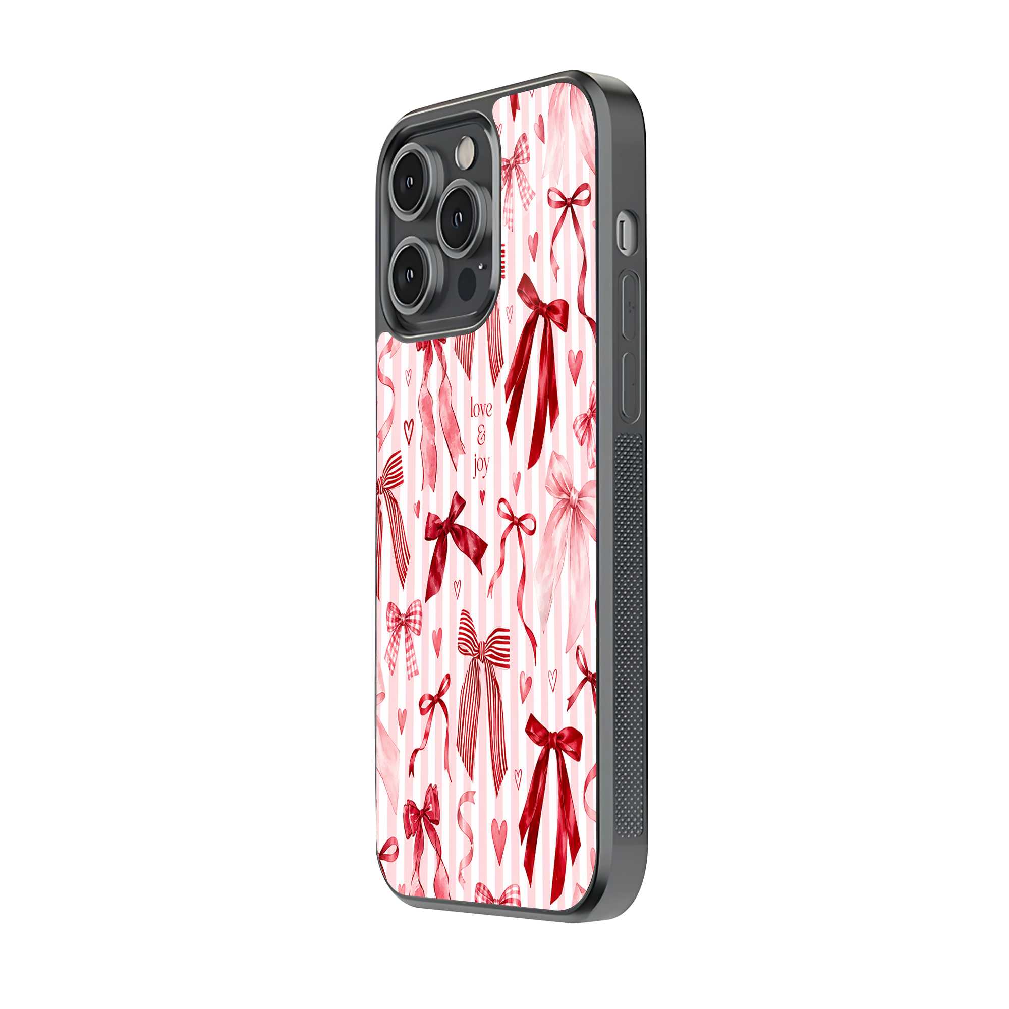 Cherry Bows Glass Case Secondary image