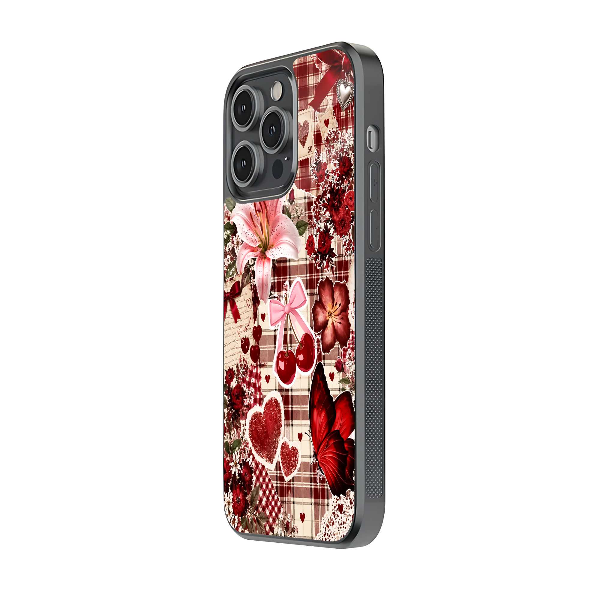 Scarlet Garden Glass Case Secondary image