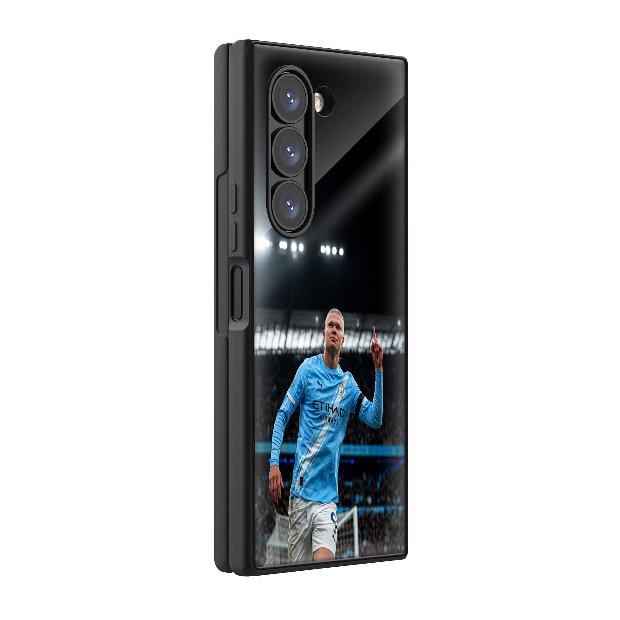 Goal Hunter Samsung Z Fold Glass Case