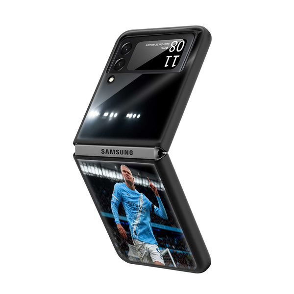 Goal Hunter Samsung Z Flip Glass Case