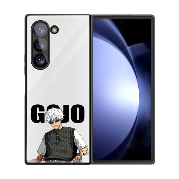 Gojo Mode Samsung Z Fold Glass Case