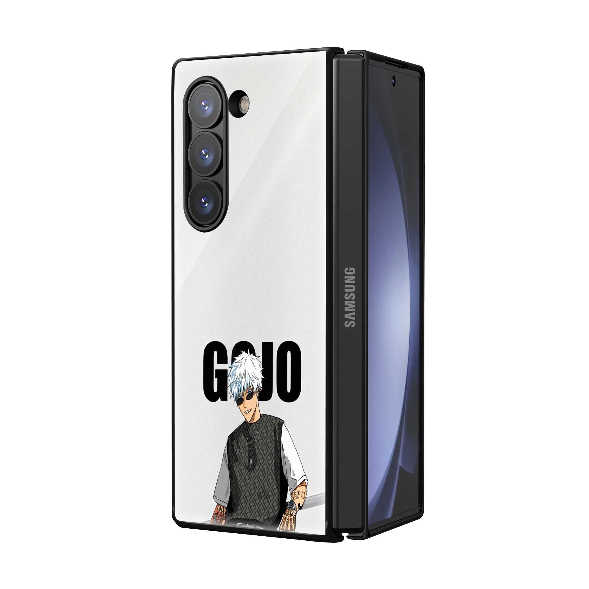 Gojo Mode Samsung Z Fold Glass Case