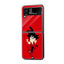 Goku Red Edition Samsung Z Flip Glass Case