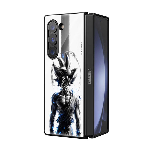 Goku Samsung Z Fold Glass Case