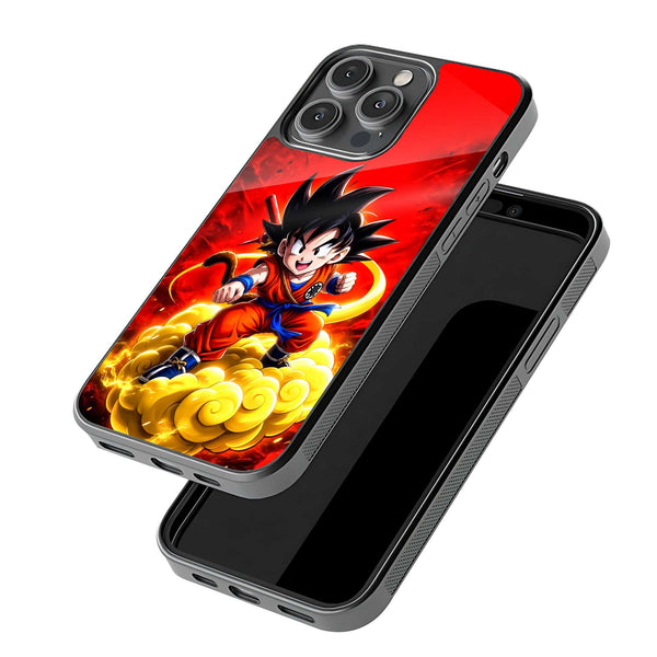 Goku Fire Dragon Glass Case