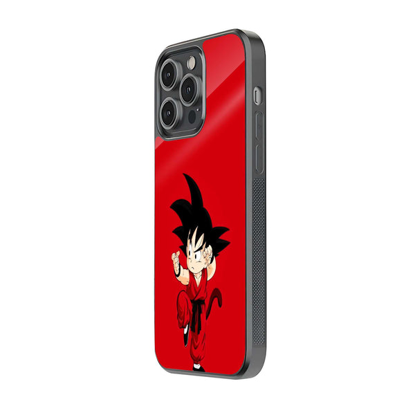 Goku Red Edition Glass Case