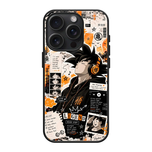 Goku Saiyan Beats Glass Case