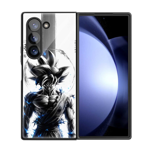 Goku Samsung Z Fold Glass Case