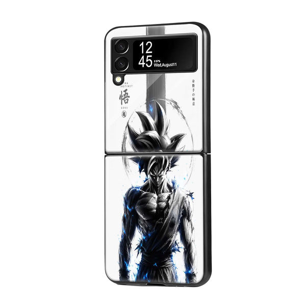 Goku Samsung Z Flip Glass Case