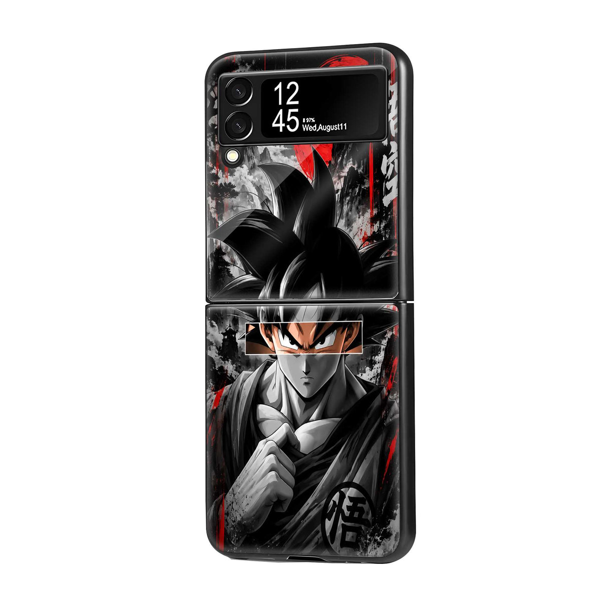 Goku's Killer Eyes Samsung Z Flip Glass Case