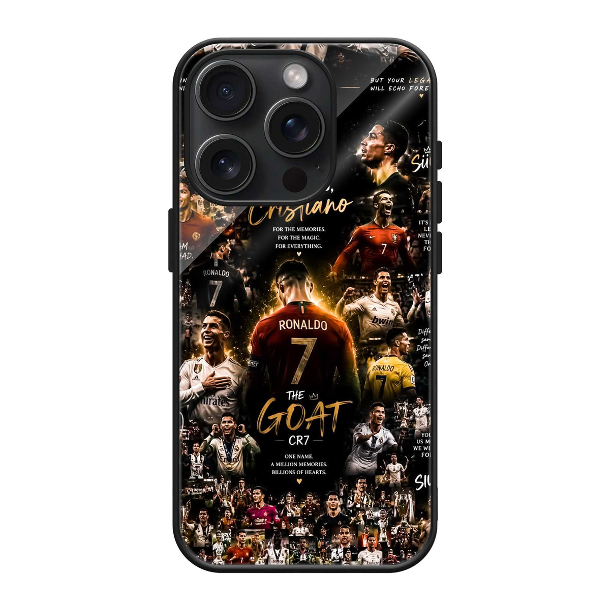 Golden Legacy Glass Case