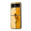 Golden Sunflower Samsung Z Flip Glass Case