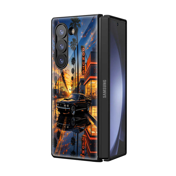 Golden Era Samsung Z Fold Glass Case
