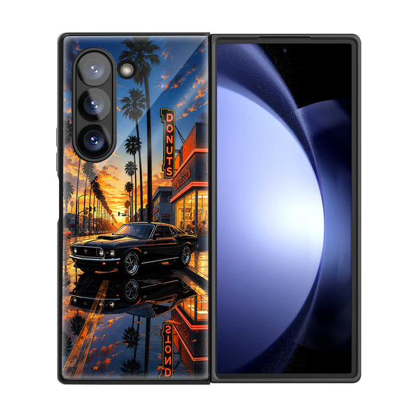 Golden Era Samsung Z Fold Glass Case