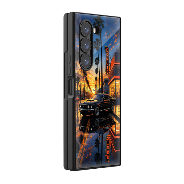 Golden Era Samsung Z Fold Glass Case