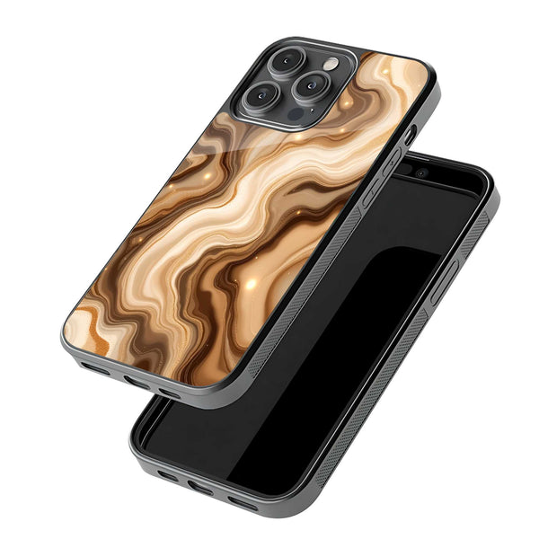 Golden Silk Glass Case