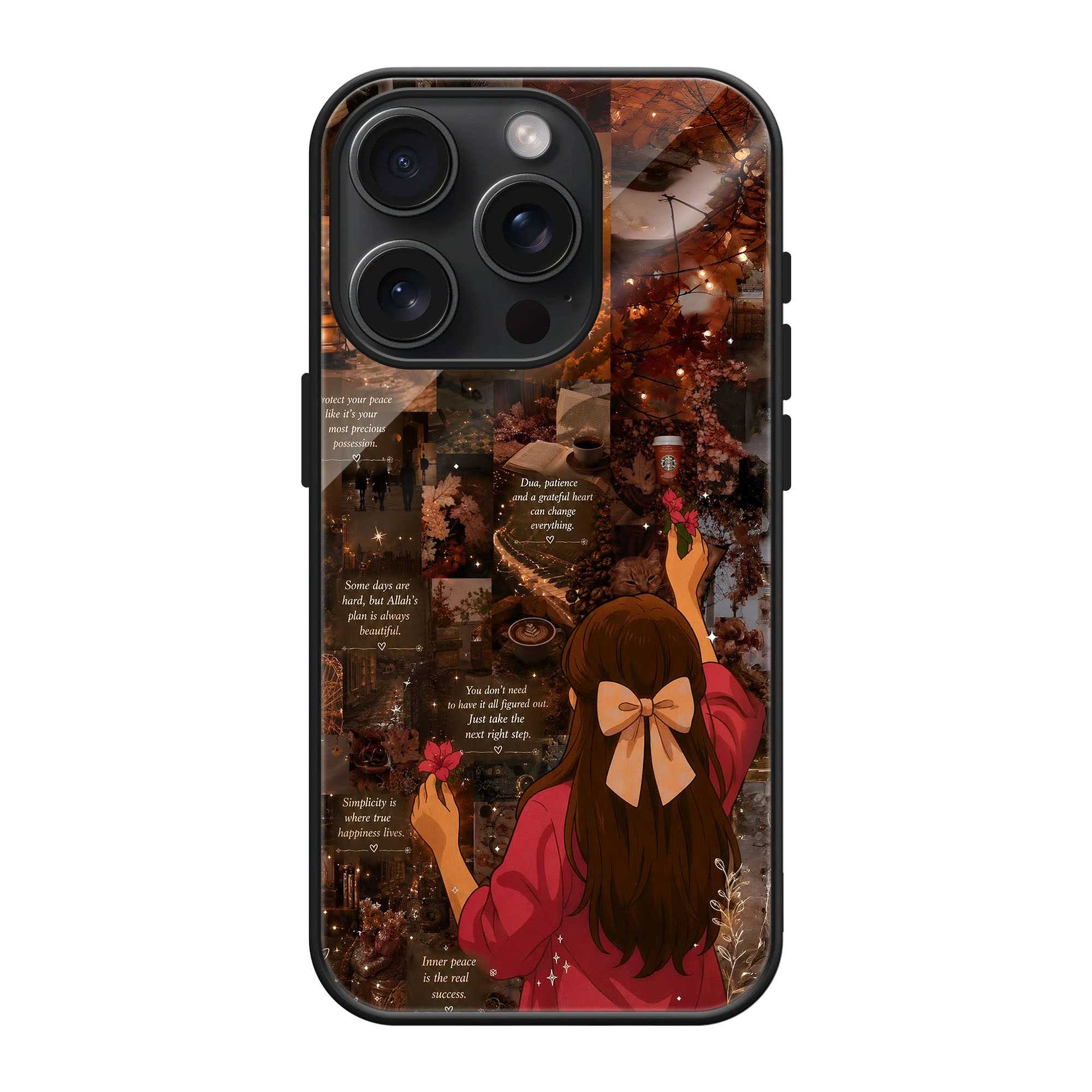 Grateful Heart Glass Case Main image