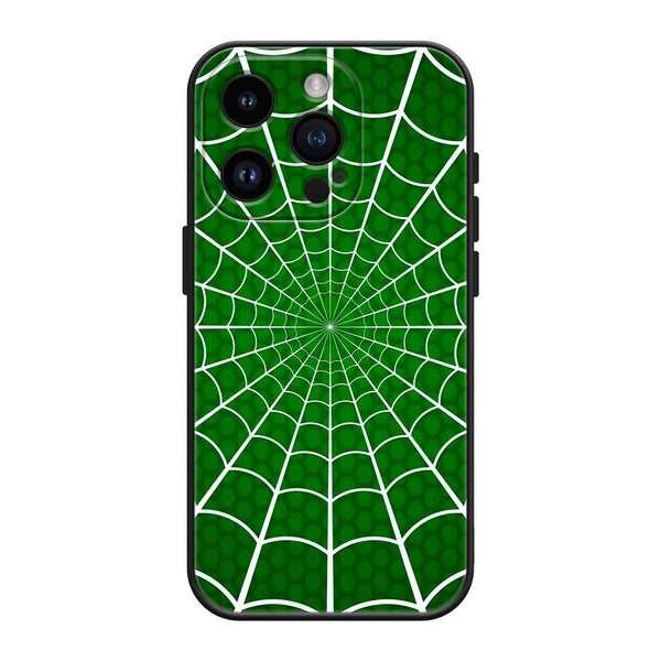 Green Web Silicone Case