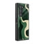 Green Contours Samsung Z Fold Glass Case
