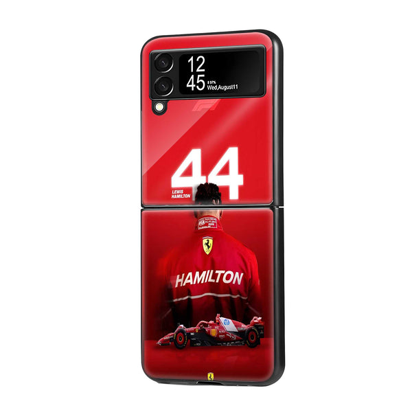 Grid 44 Samsung Z Flip Glass Case