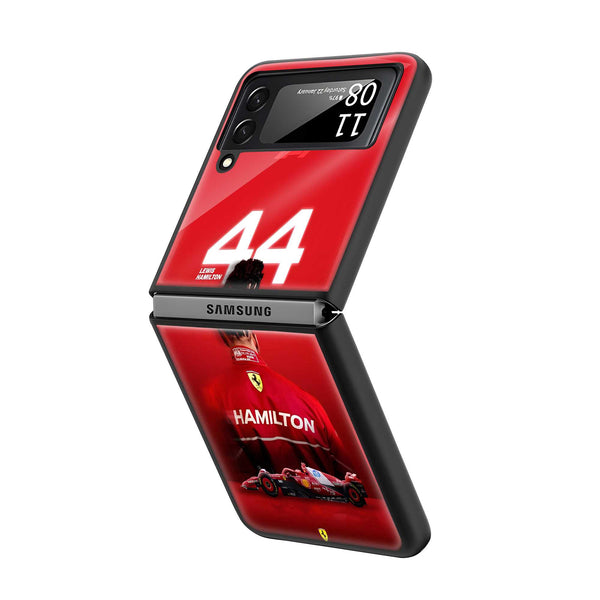 Grid 44 Samsung Z Flip Glass Case