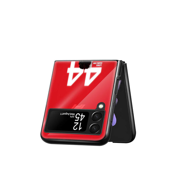 Grid 44 Samsung Z Flip Glass Case
