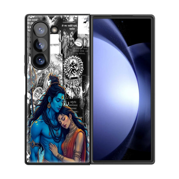 Life of shiva Samsung Z Fold Glass Case