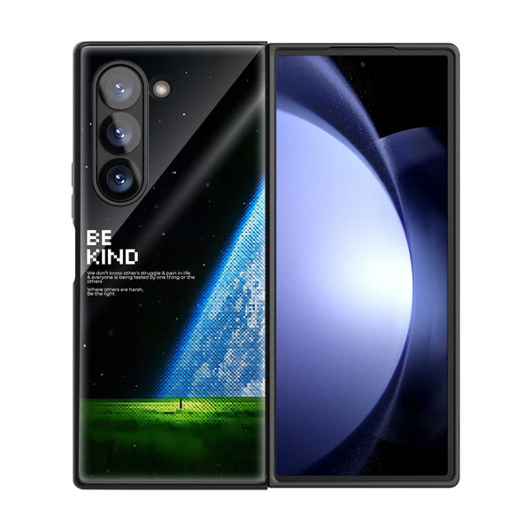Guiding Light Samsung Z Fold Glass Case