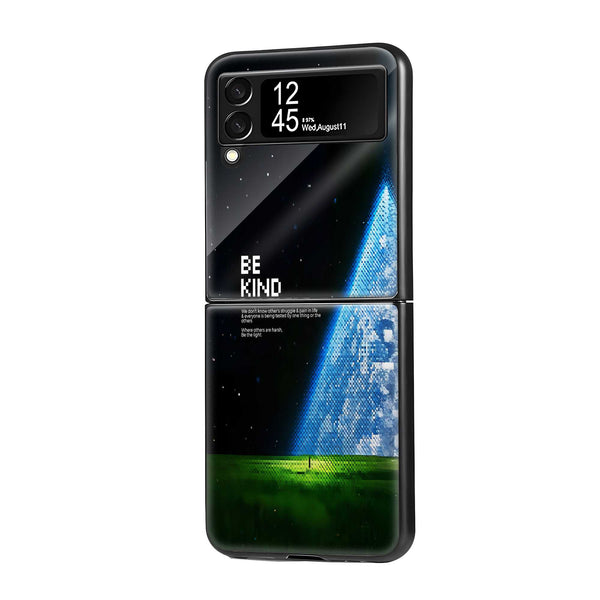 Guiding Light Samsung Z Flip Glass Case