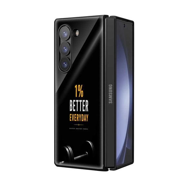 Gym Grit Samsung Z Fold Glass Case