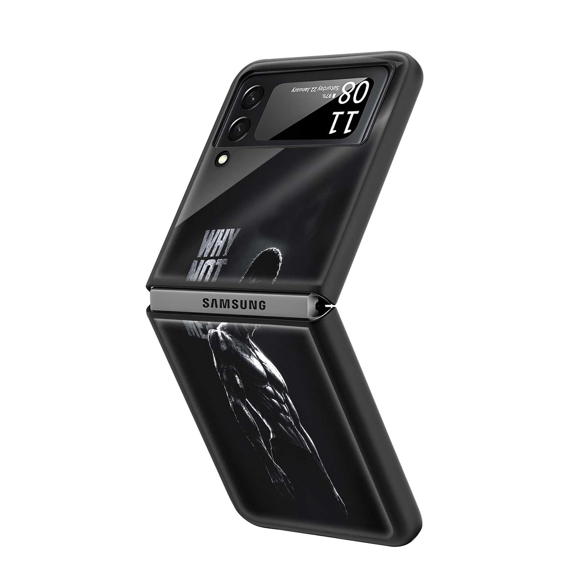 Gymbro Samsung Z Flip Glass Case