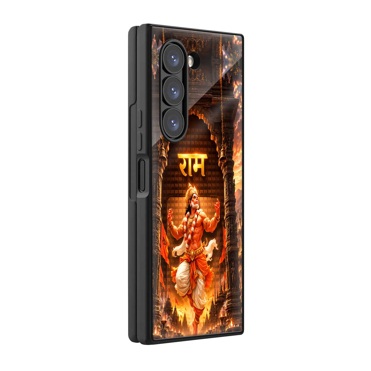 Hanuman jayanti Samsung Z Fold Glass Case