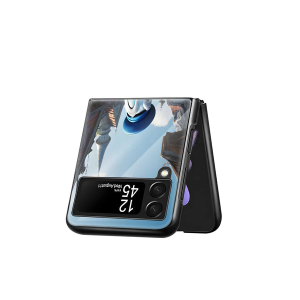Happy Ducky Samsung Z Flip Glass Case
