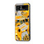 Happy Vibes Samsung Z Flip Glass Case
